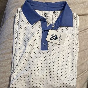 NWT Graham Luxe Golf Polo